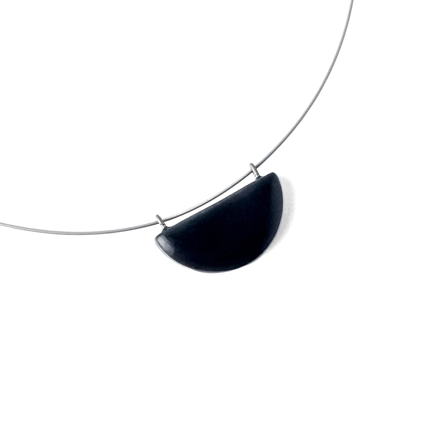 Petite Half Moon Necklace