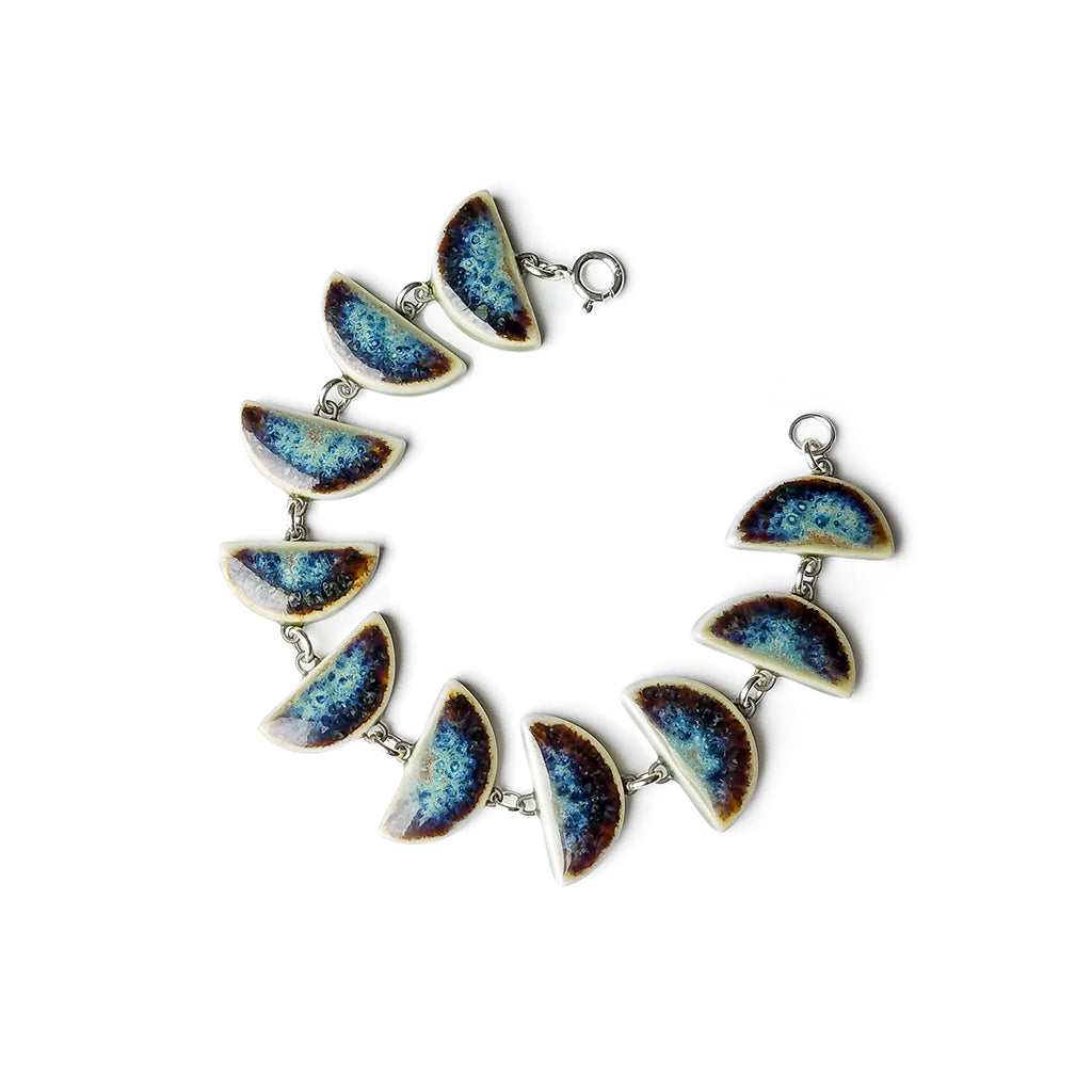 Linked Porcelain Bracelet